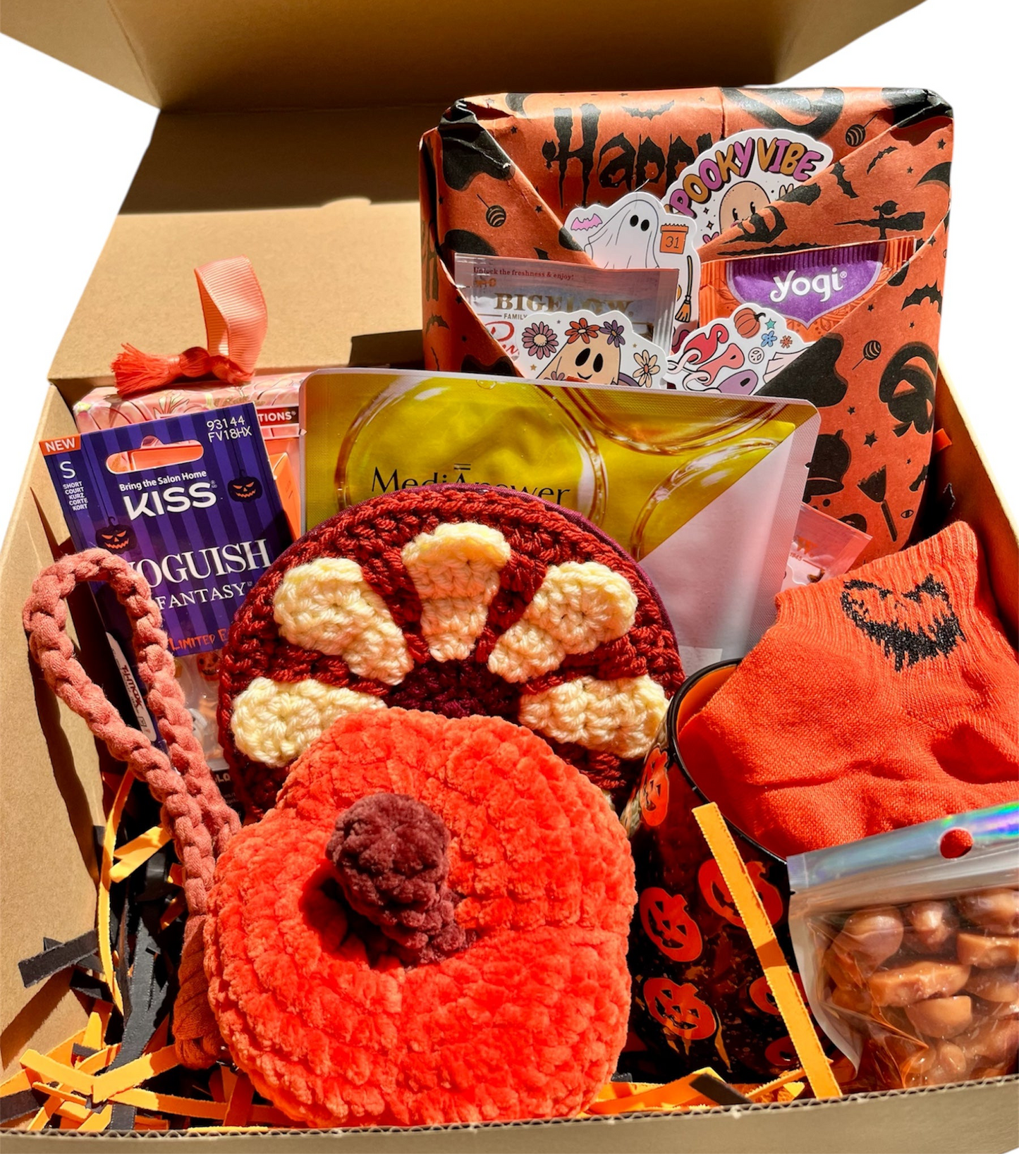 Candlelit Chapters Halloween Themed Boo Book Box | Surprise Book + Self-Care Treats