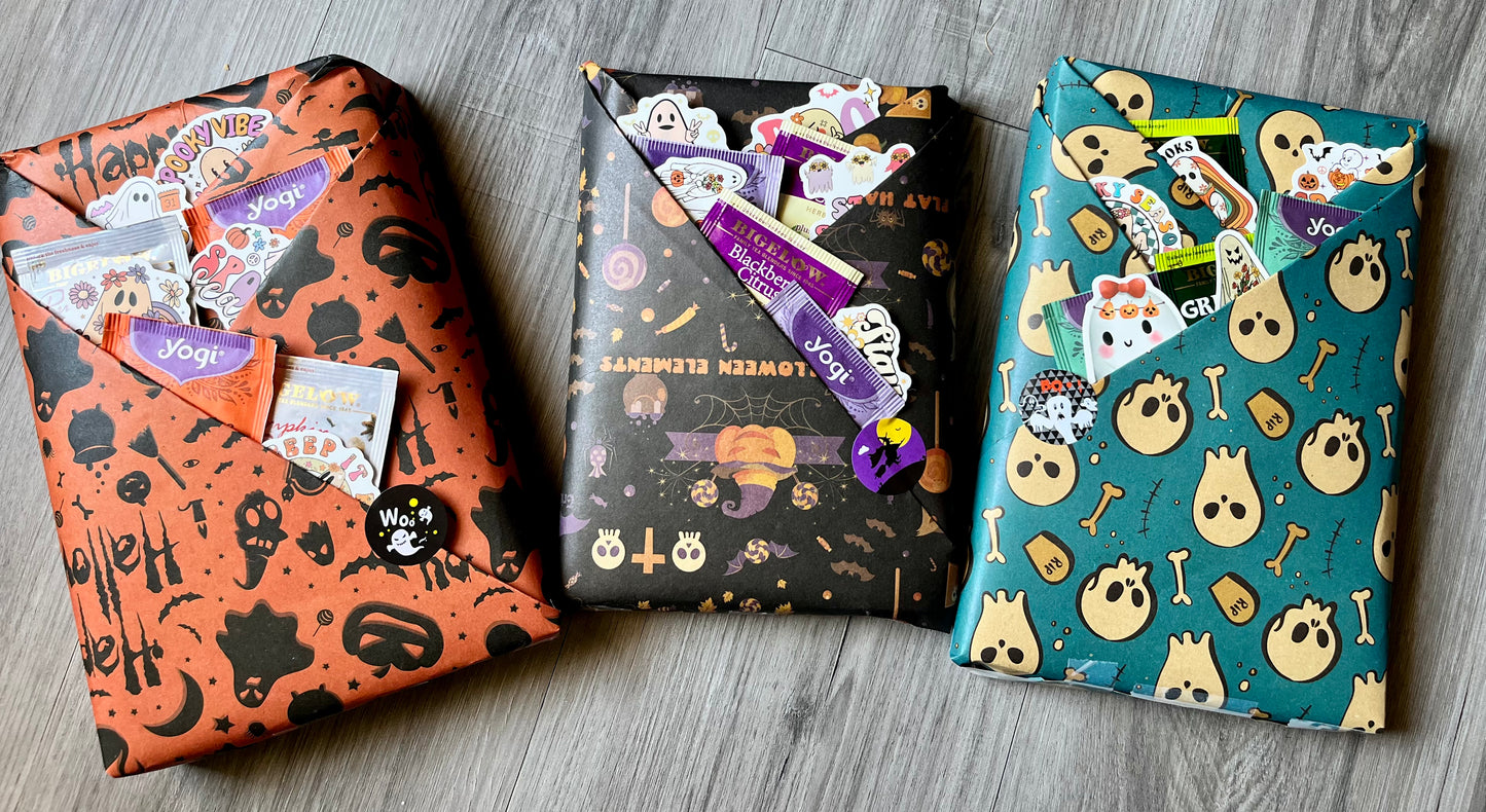 Halloween Blind Date with a Book – Spooky Surprise Book Gift for Readers & Book Lovers