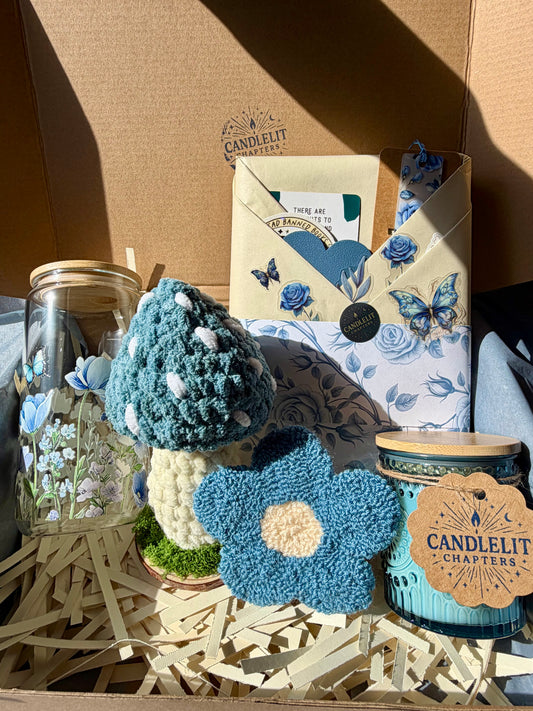 Spring Book Box – Cozy Reading Gift Box | Aesthetic Book Lover Gift | Self Care Book Box