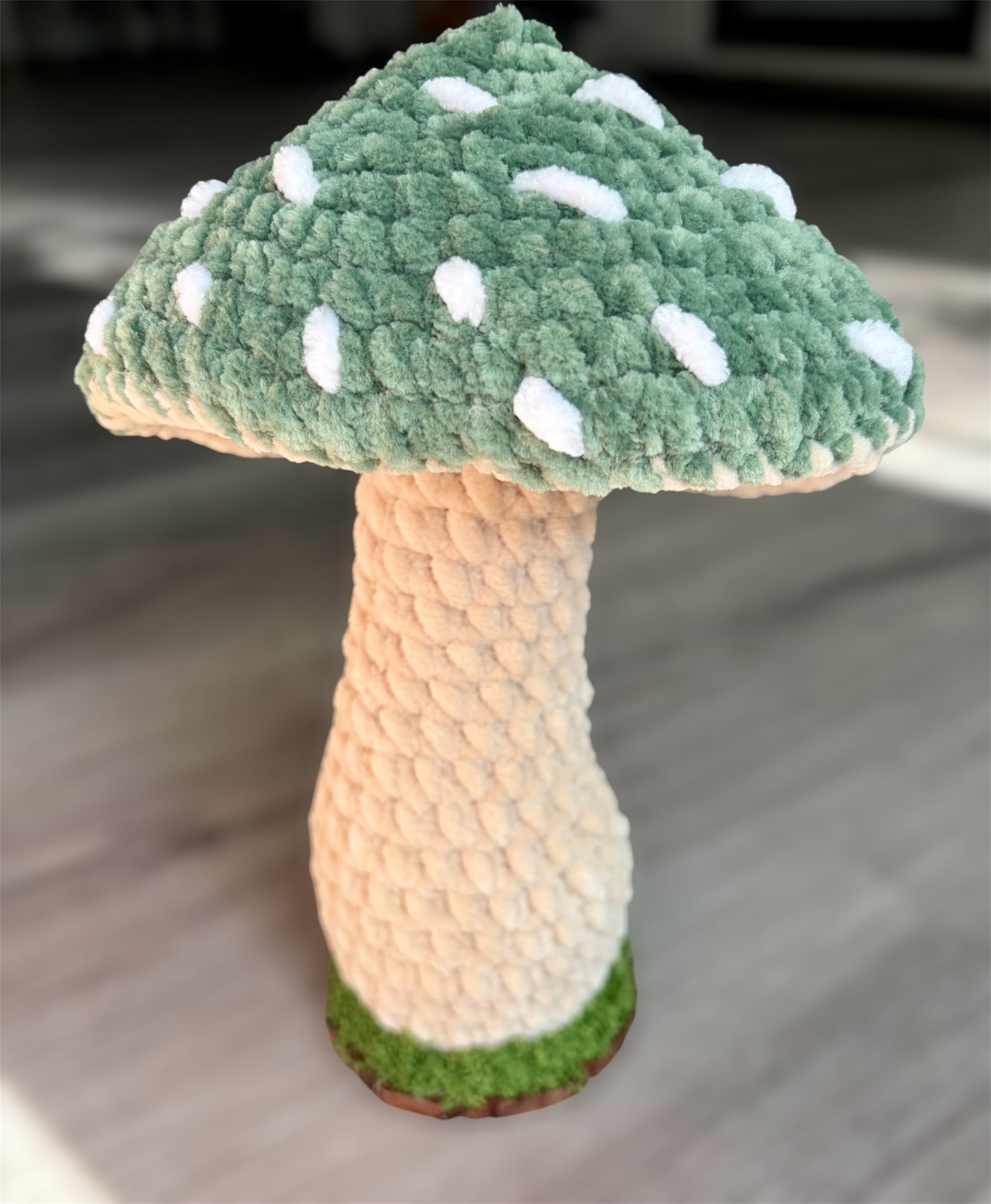Crochet Mushroom Plush | Cottagecore Mushroom Decor | Handmade Amigurumi Plushie | Soft Forest Plush | Whimsical Woodland Gift | Cozy Room Decor